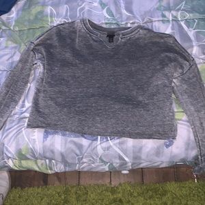 cropped long sleeve
